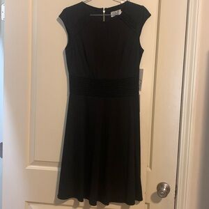 Beautiful black swing style dress. Sturdy material. Size 6.